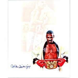 Michael Jinx Spinks Signed 8x10 Photo - Boxing Legend Champ Autographed Picture
